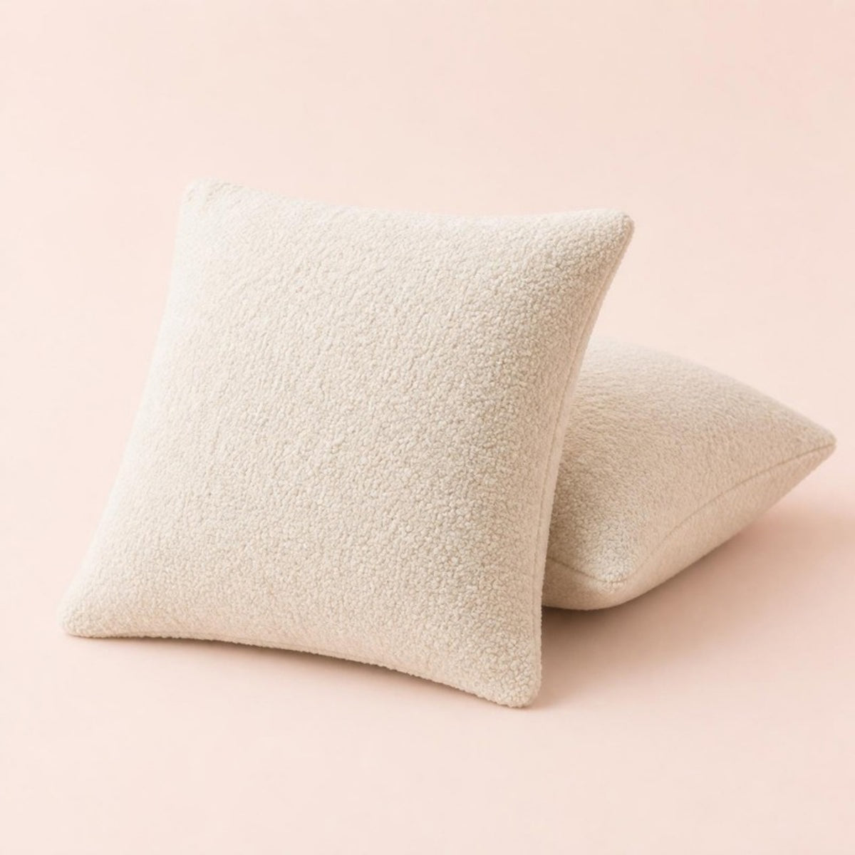 Kuddfodral i bouclé