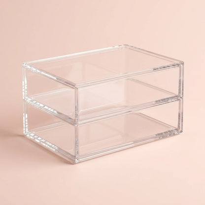 Stapelbar sminkorganiserare